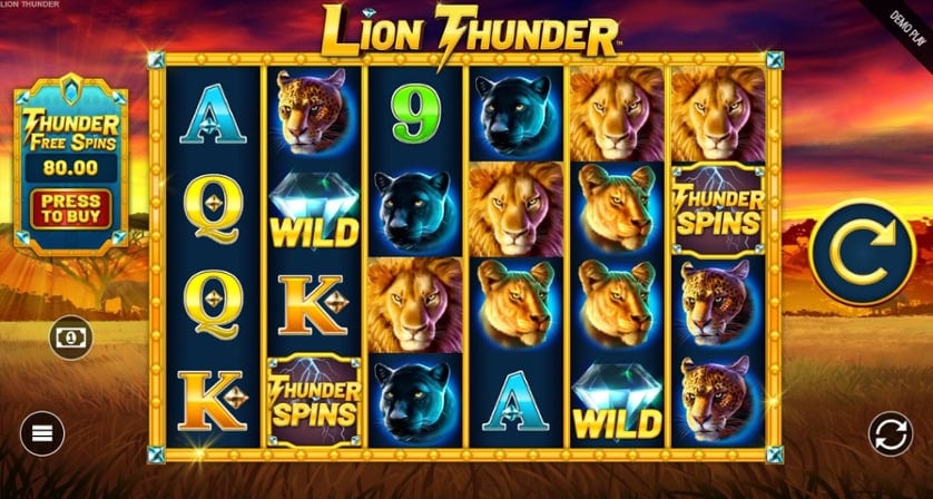 Graj teraz - Lion Thunder