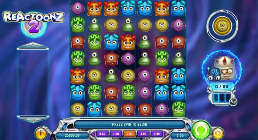 Graj teraz - Reactoonz 2