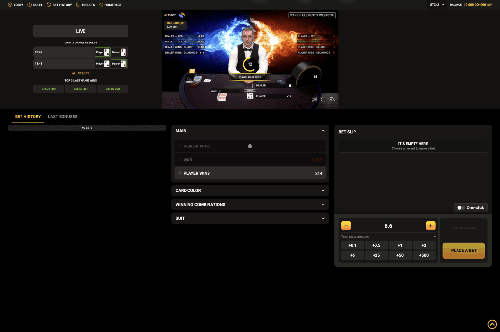 War of Elements demo