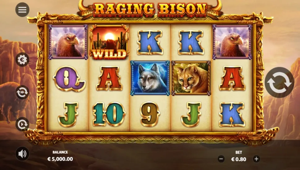 Graj teraz - Raging Bison