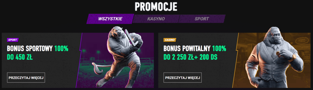 Betinia promocje i bonus