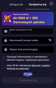 Rozpocznij rejestrację konta - 
