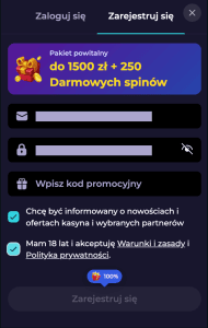 Wprowadź niezbędne dane logowania - 