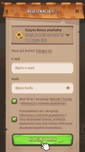 Podaj e-mail i hasło