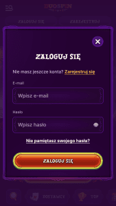 Zaloguj się na konto