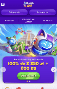 Odwiedź stronę kasyna RoboCat
