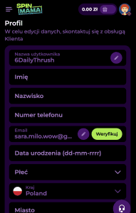 Podaj pozostałe informacje - 