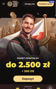 Odwiedź serwis Vincispin.
