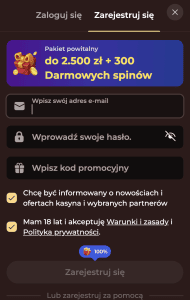 Utwórz konto.