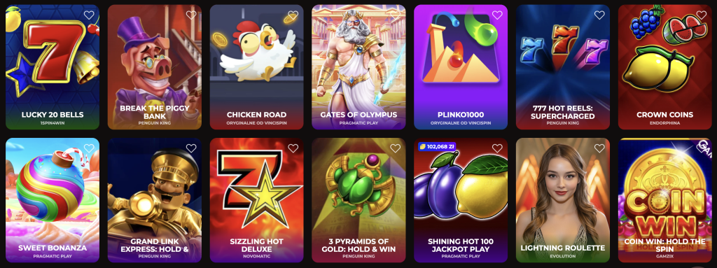 Vincispin casino sloty