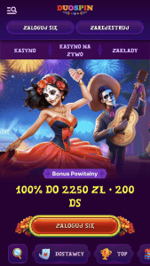 Wejdź na stronę Duospin casino