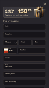 Uzupełnij brakujące dane