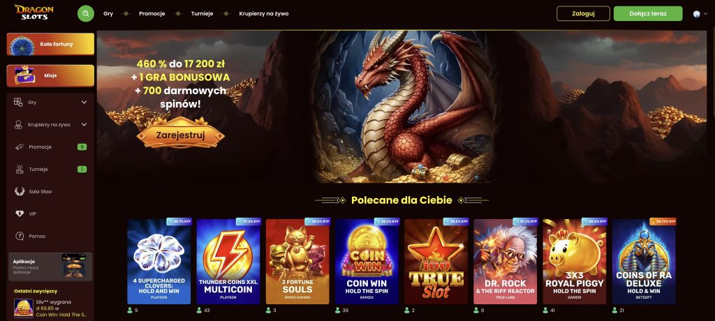 DragonSlots recenzja