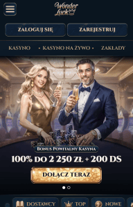 Przejdź do kasyna WonderLuck - 