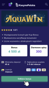 Odwiedź stronę kasyna AquaWin