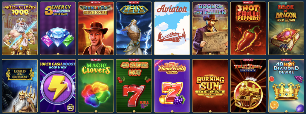 AquaWin Casino gier