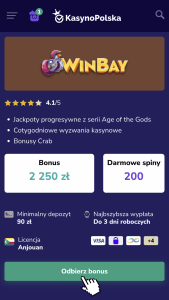 Odwiedź kasyno Winbay