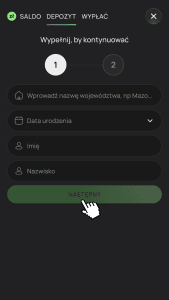 Uzupełnij brakujące dane
