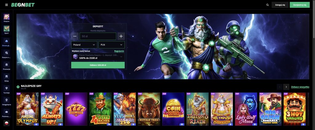 BeonBet casino opinie