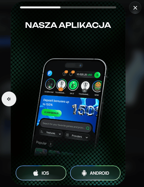 Aplikacja mobilna Flagman Casino