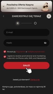 Podaj dane logowania