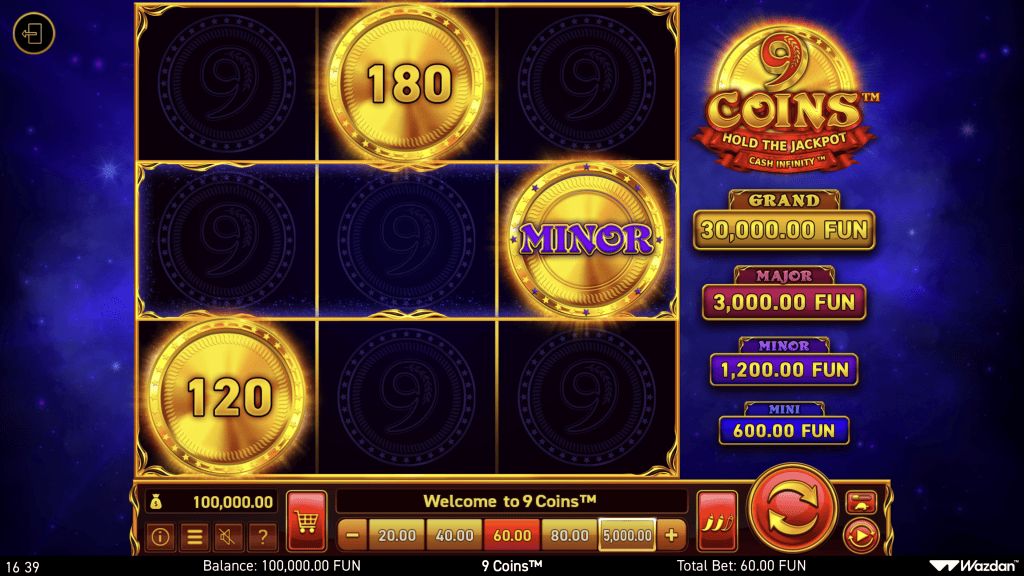 9 Coins demo