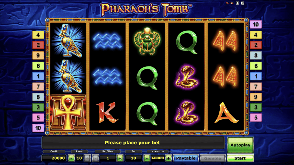 Pharaoh's Tomb demo