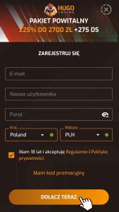 Ustal dane logowania