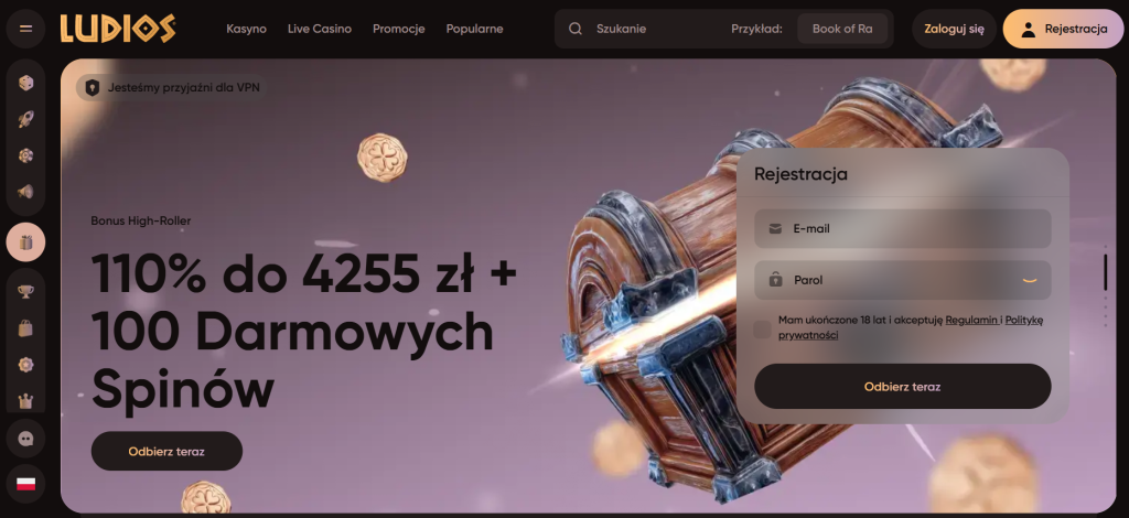 Ludios Casino strona główna