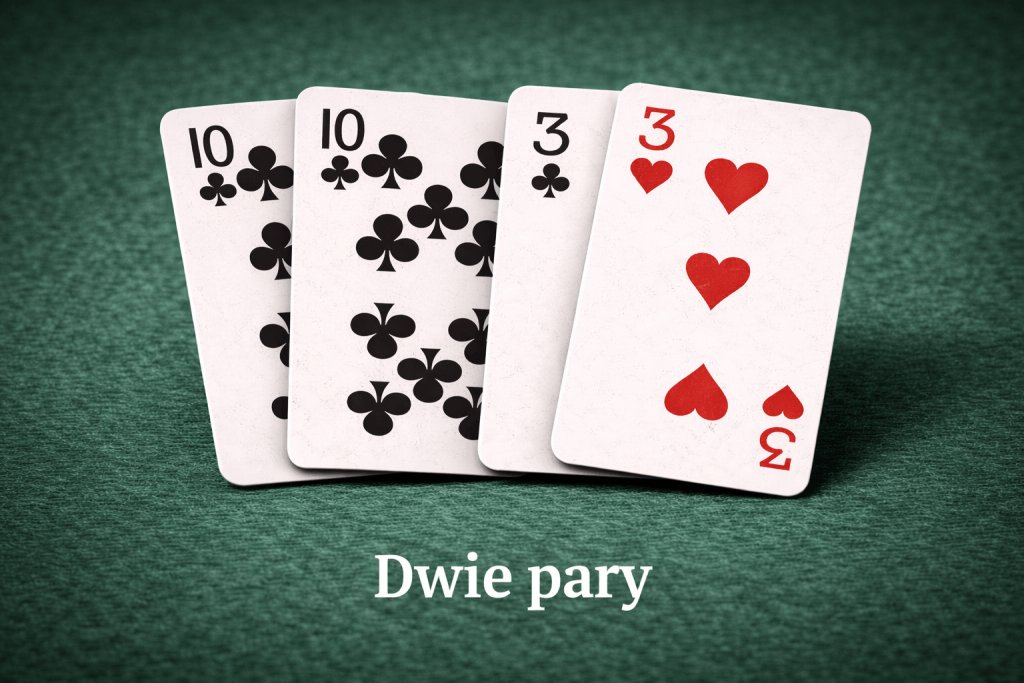 Dwie pary kart w pokerze