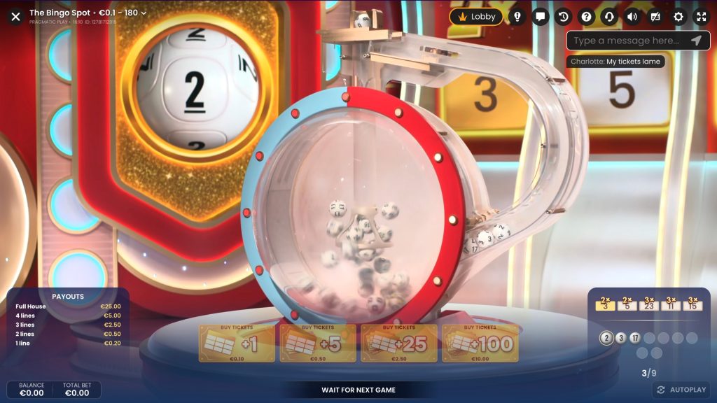 The Bingo Spot demo