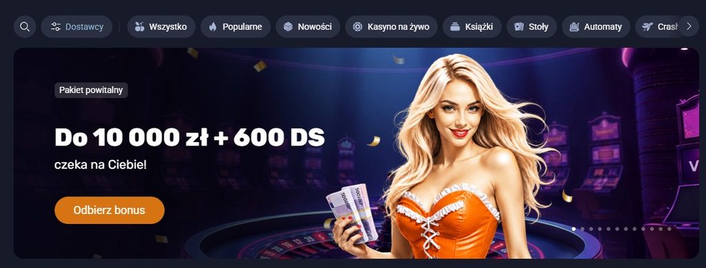Vox Casino oferta powitalna