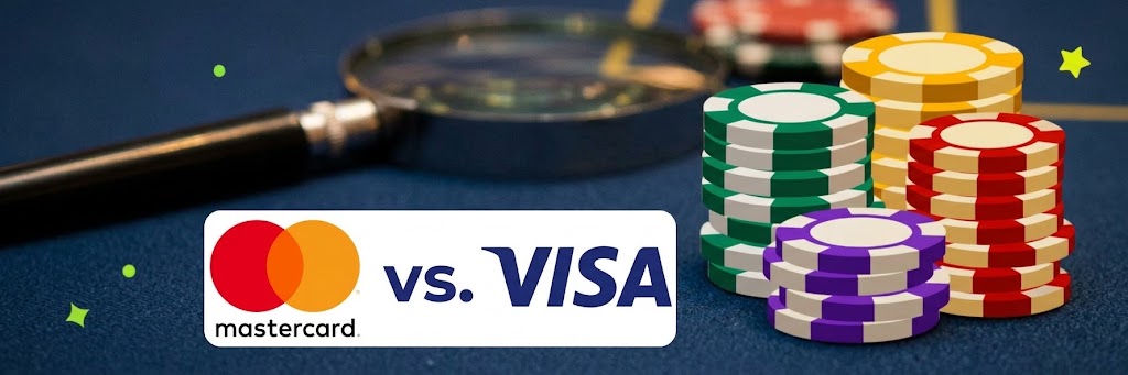 Mastercard vs Visa w kasynach